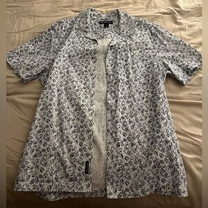 Michael Kors Shirt Sleeve Button Up Shirt